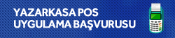 YAZARKASA POS<br />UYGULAMA<br />BAŞVURUSU