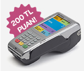 31 Ağustos 2018'e kadar Verifone VX 680 Yazarkasa POS'una Yapı Kredi uygulaması yükleten üye işyerlerimize tam 200 TL puan hediye! Üstelik yeni alımlarda 12 taksit fırsatı!